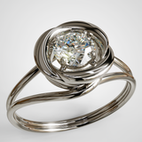 Origine Engagement Ring - White Gold