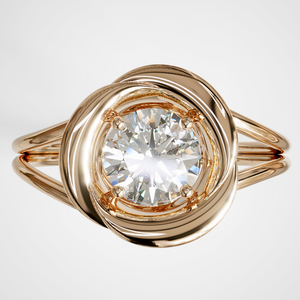 Origine Engagement Ring - Rose Gold