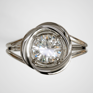 Origine Engagement Ring - White Gold