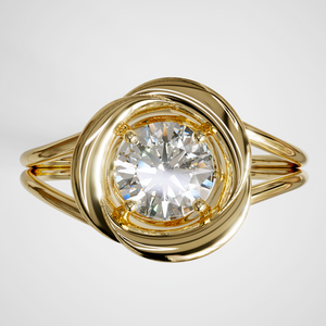 Origine Engagement Ring - Yellow Gold